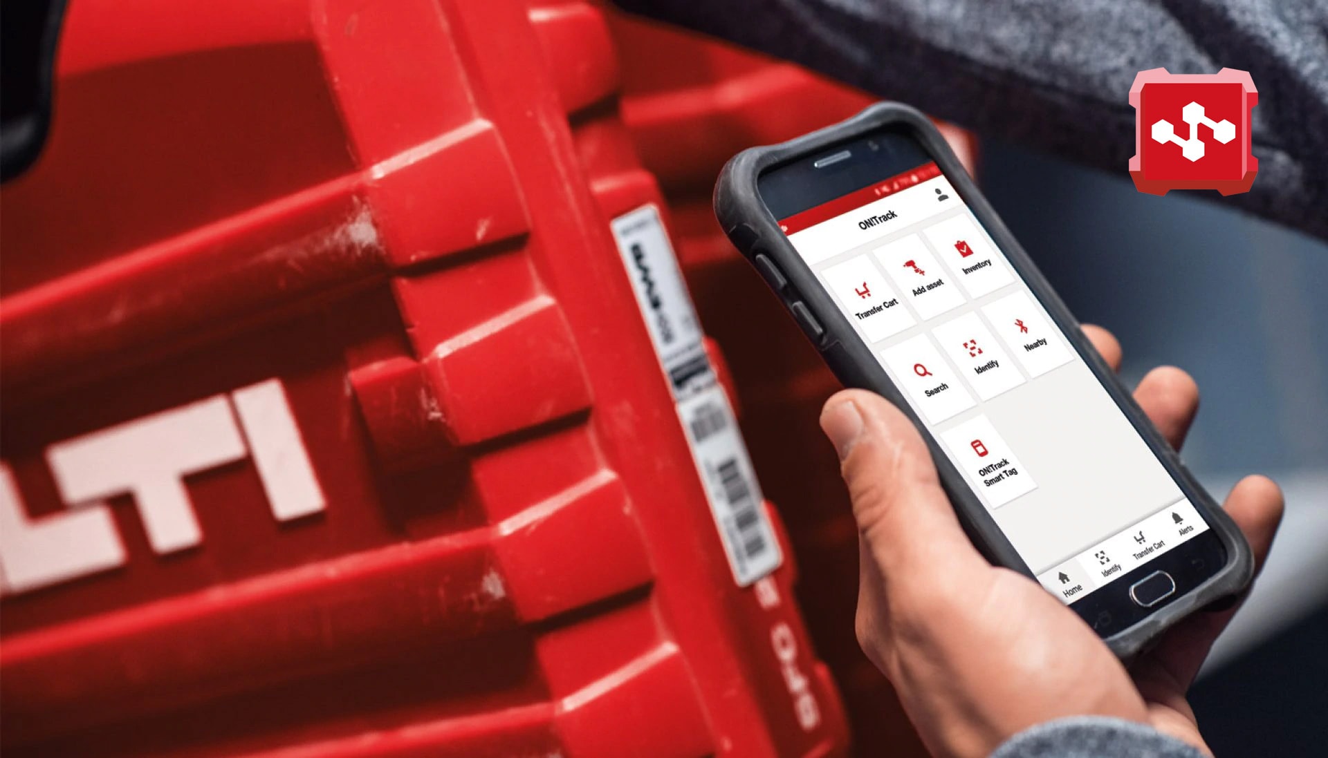Hilti ON!Track Software zur Betriebsmittelverwaltung