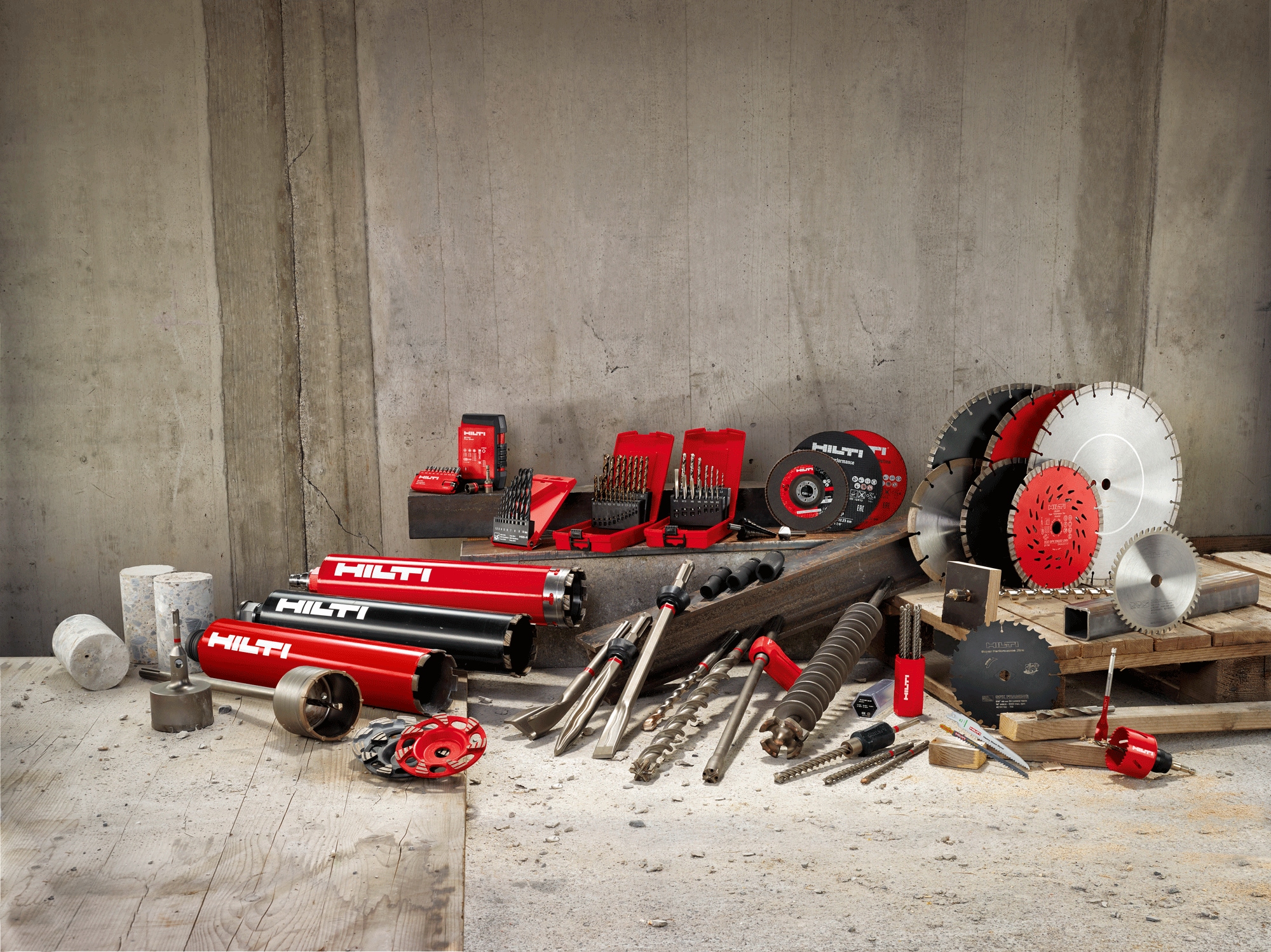 Hilti offers consumables customized for your application and budget