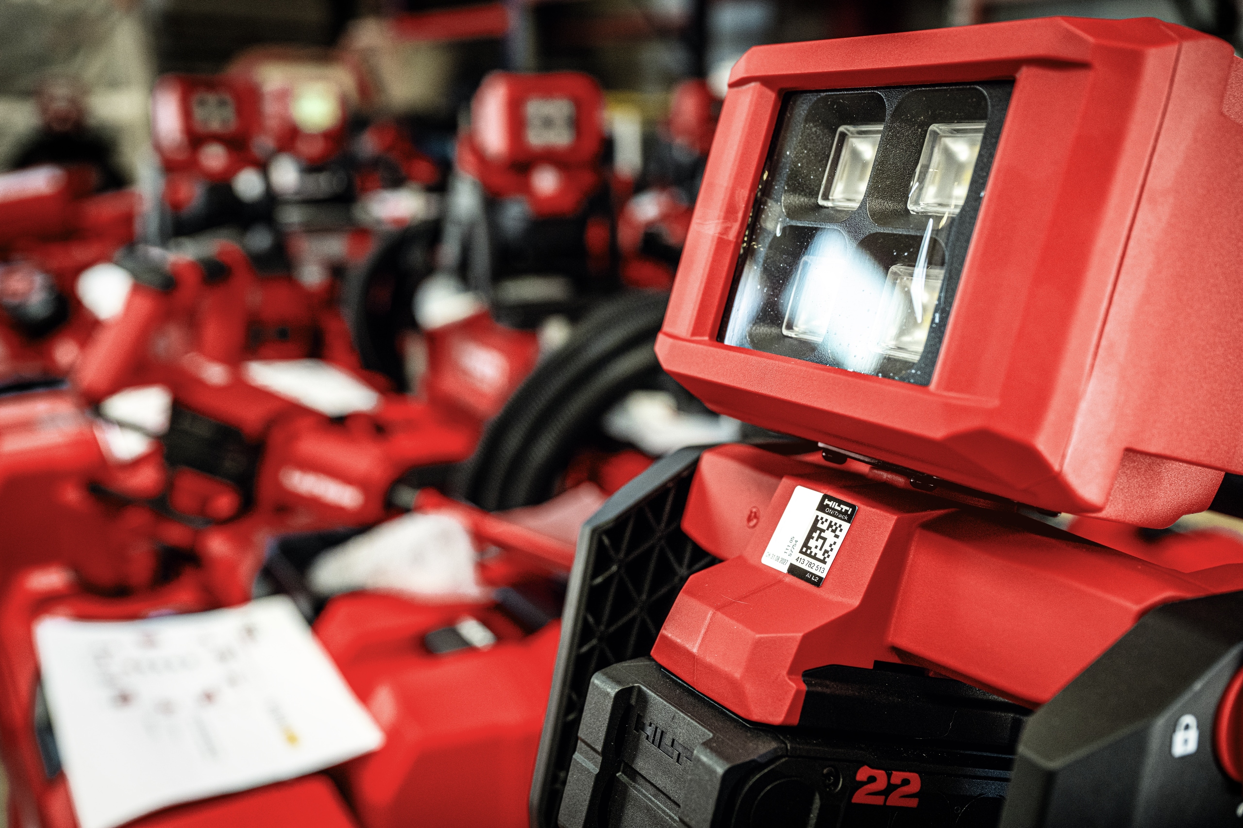 Software Hilti ON!Track per la gestione dei mezzi di produzione