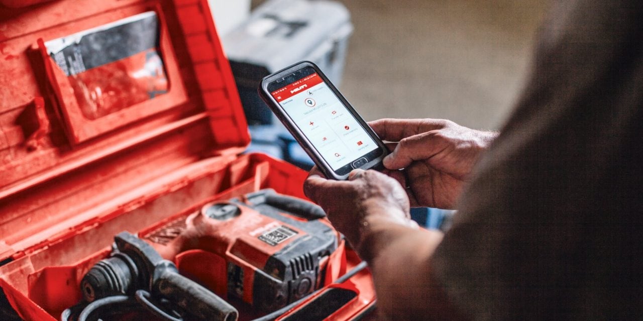 Hilti ON!Track Betriebsmittelverwaltung