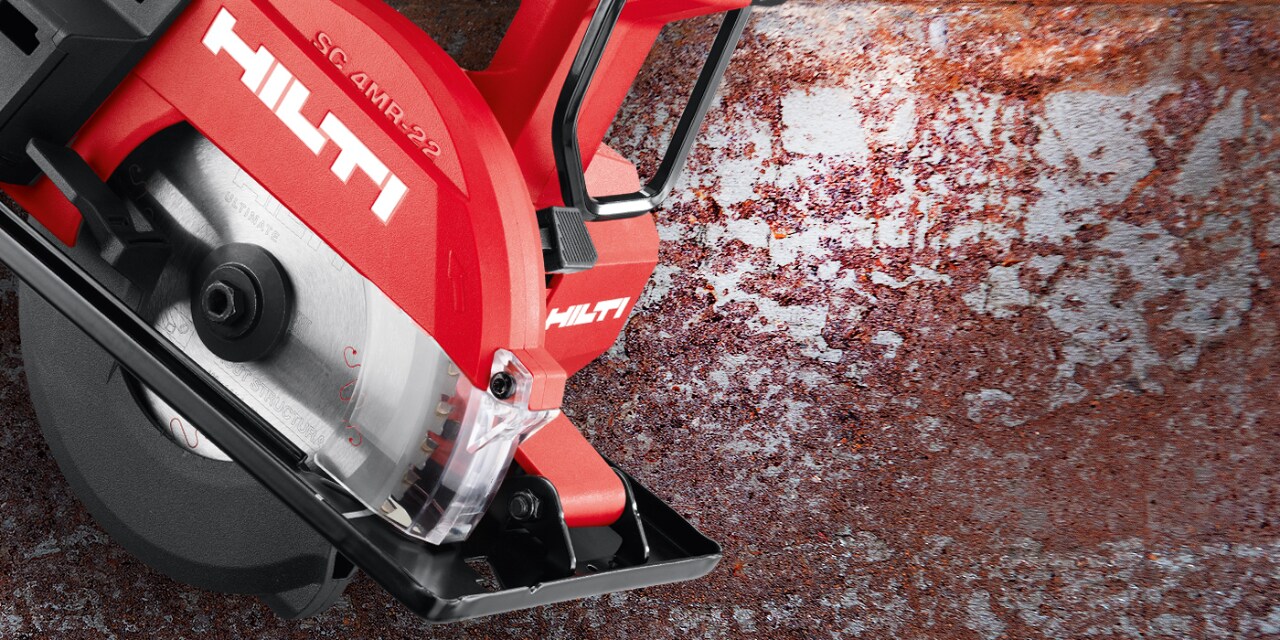 Hilti Kreissäge für Metallschnitte