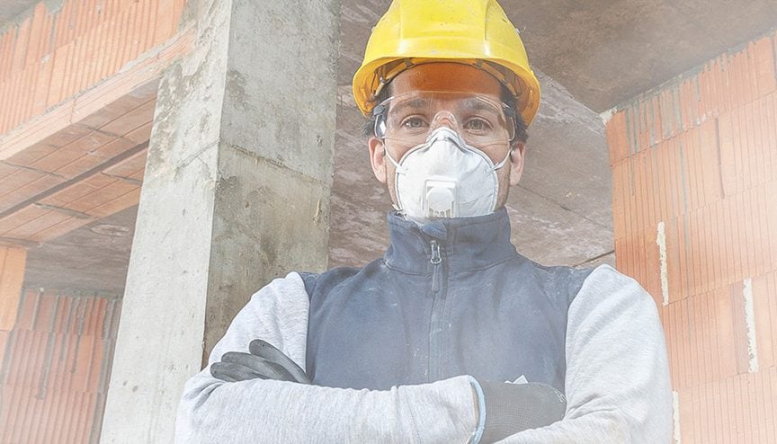 Baustaub - die große Gafahr auf Baustellen