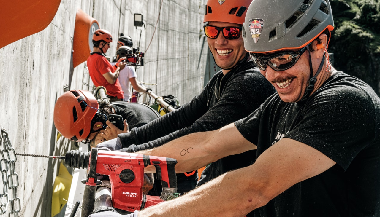 Demo-Video mit Hilti-Experten und Routenplanern