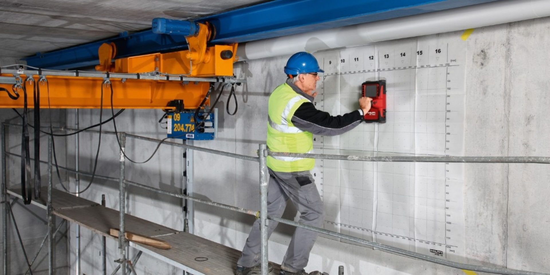 Hilti Detektionssysteme für die zerstörungsfreie Bauwerksprüfung