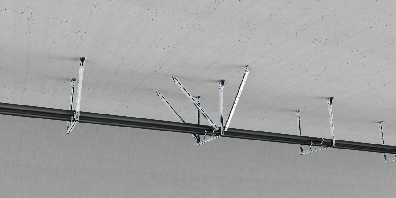erdbebensichere Installation