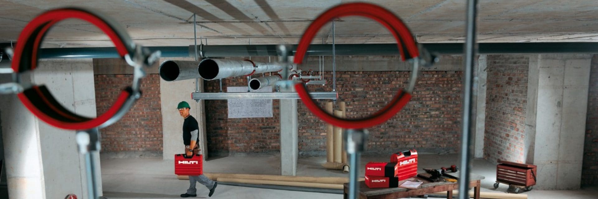 Hilti modular support systems pipe rings