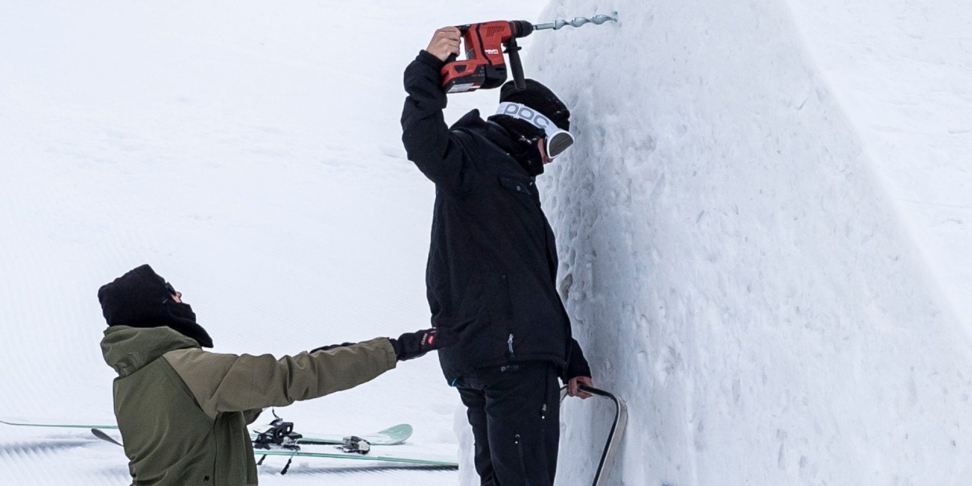 Bohren in Eis und Schnee mit Hilti TE 6-A 22