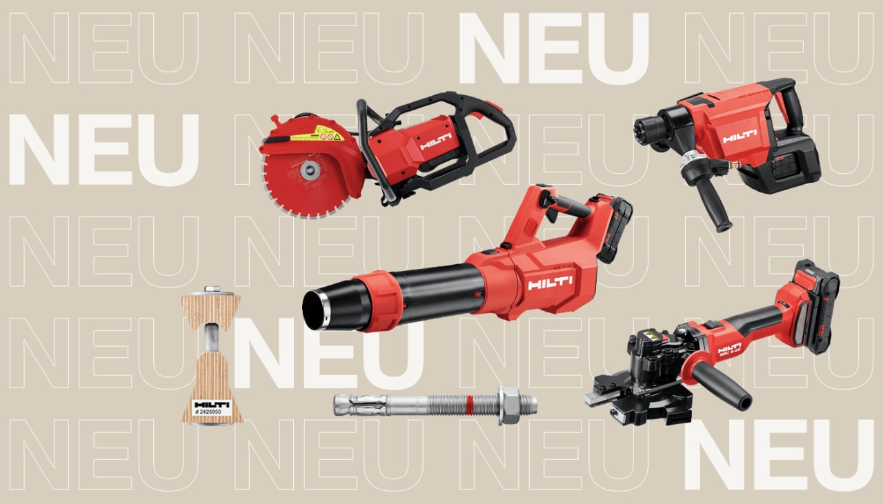Hilti Neuheiten im Juli 2024