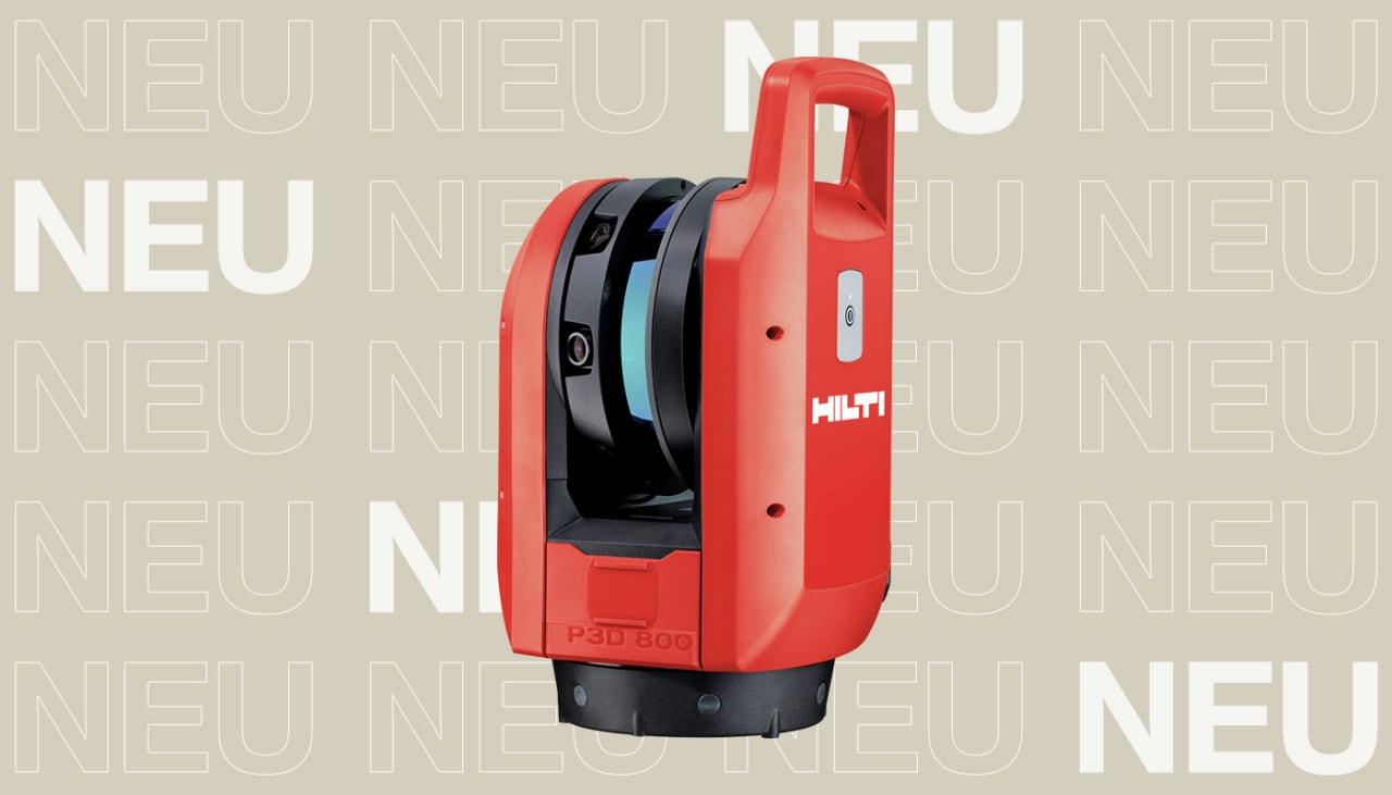 Hilti Laserscanner P3D 800