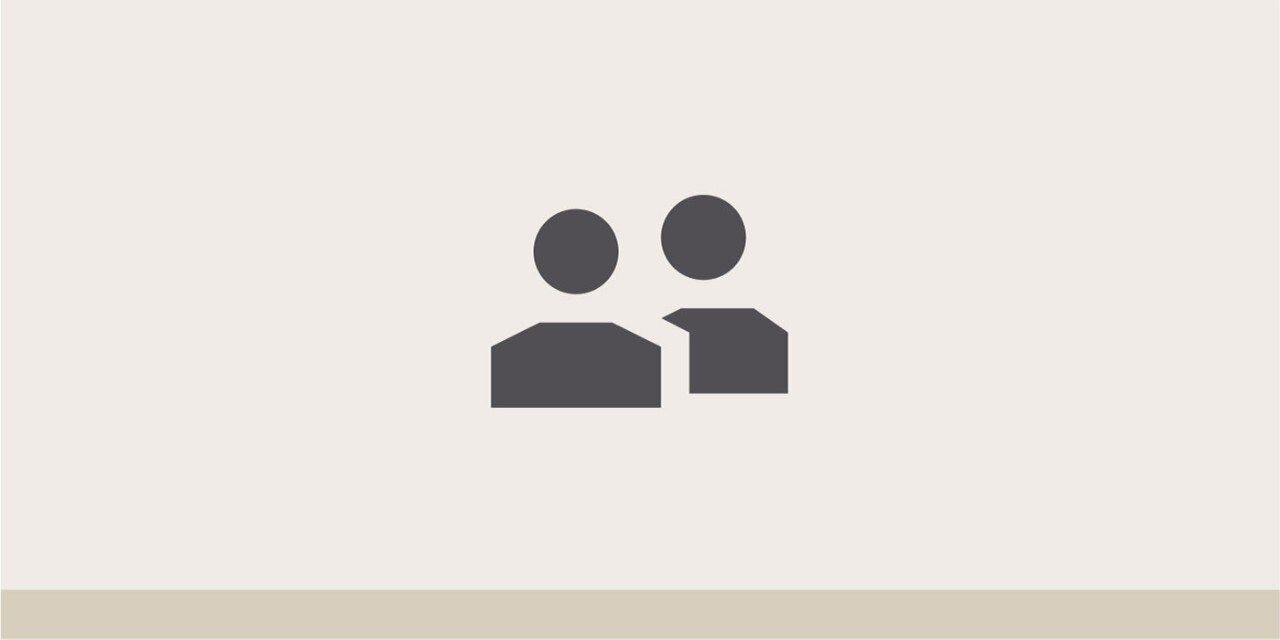 Illustration grise de deux personnes.