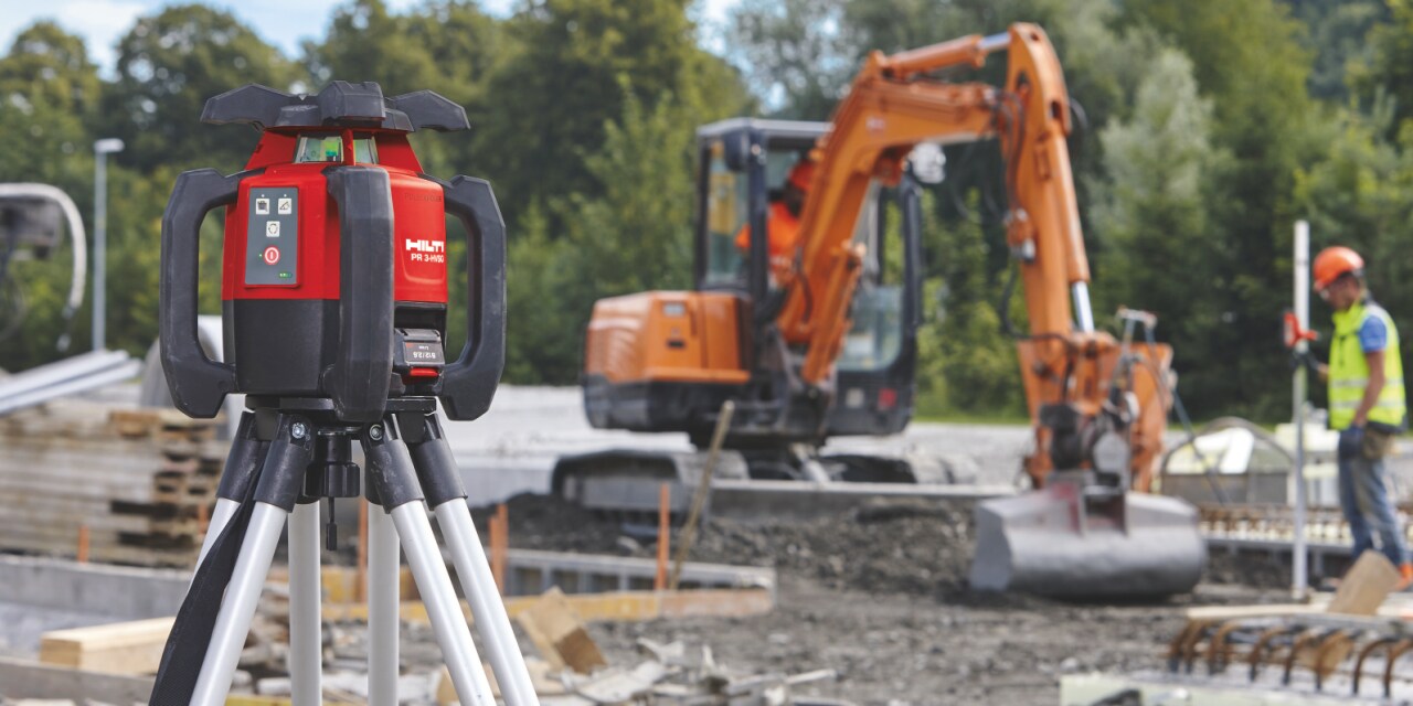 Technique de mesure sur les chantiers