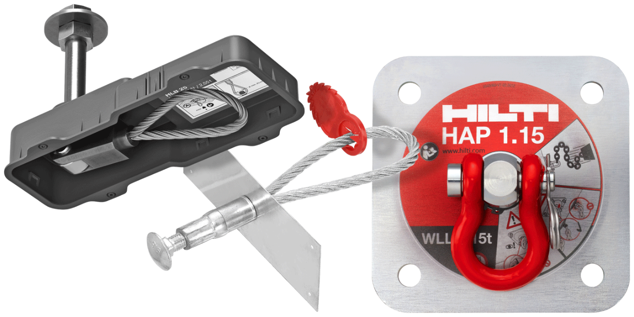 Accessoires pour fixations d'ascenseurs