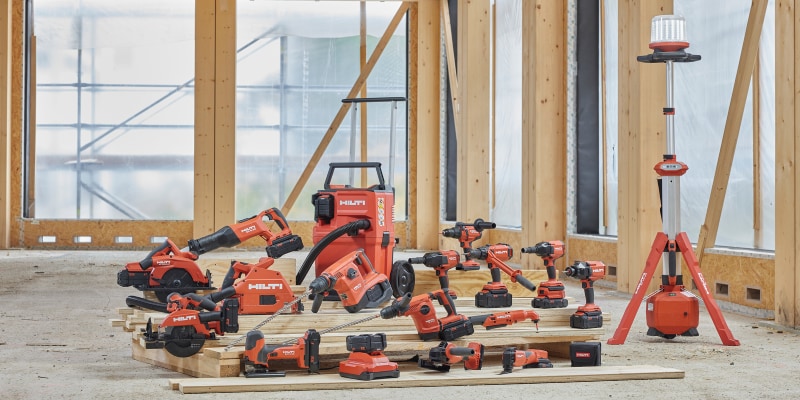 Le Toolpark Hilti dans la construction en bois