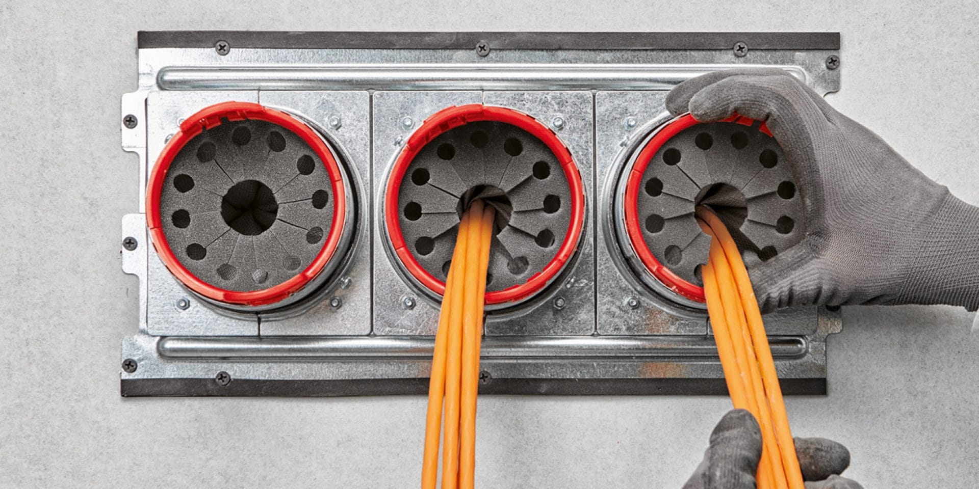 Protection contre l’incendie Cloisonnement multiple Passage de tuyaux