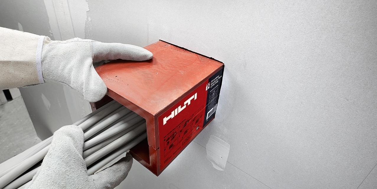 Hilti firestop module box