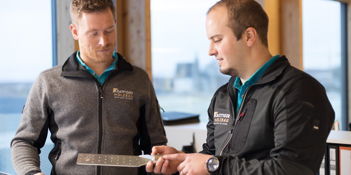 Firma Kratiger Holzbau AG testet HCW
