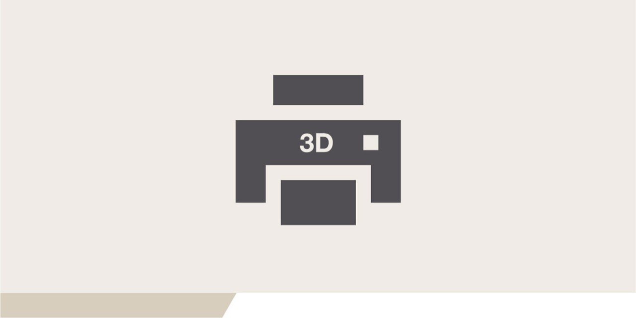 Illustrazione di una stampante 3D.