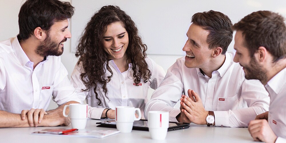 4 I dipendenti Hilti si divertono