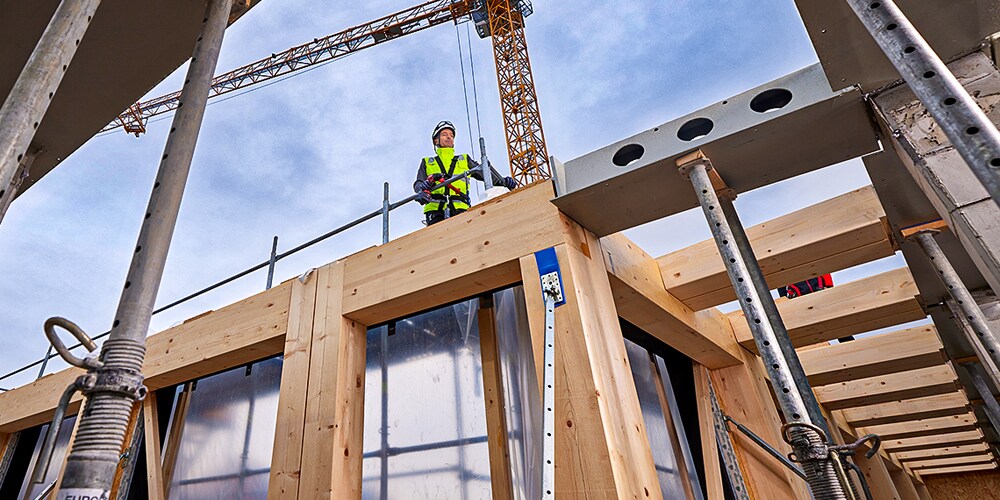 Costruzione in legno strutturale con Hilti