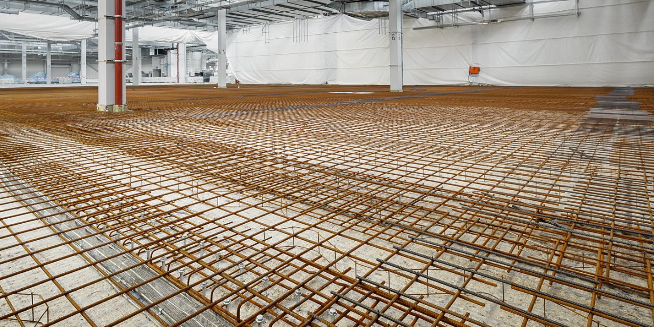 Soluzione con soletta di copertura in cemento armato nell’edilizia di sovrastruttura