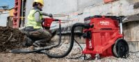 Aspirapolvere classe M VC 40M-X Potente aspirapolvere con ampio contenitore e barra di spinta per il collegamento con elettroutensili e la pulizia del cantiene (detriti secchi ed umidi), serbatoio da 30 litri Applicazioni 1