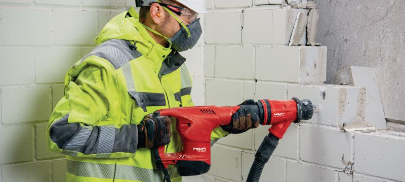 Burineur TE 500 SDS Burineur robuste de démolition SDS Max (TE-Y) pour les travaux légers de burinage dans le béton et la maçonnerie Applications 1