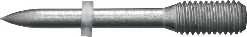 X-M8H P8 Gewindebolzen Gewindebolzen aus Kohlenstoffstahl zur Verwendung mit der DX-Kwik-Vorbohrtechnik und pulverbetriebenen Nagelgeräten auf Beton (Unterlegscheibe 8 mm)