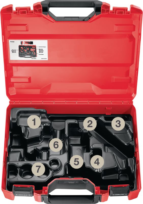 Valigetta Cordl. kit 12V–3 tools vuoto 