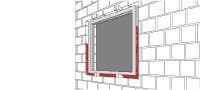 CF-I 750 B2 Universal-Bauschaum Universal-Bauschaum mit hoher Ergiebigkeit zum Hinterfüllen, Abdichten und Dämmen Anwendungen 1