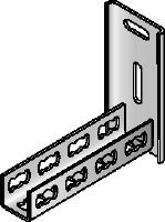 Base binario: MQP-E Base zincata per il rapido fissaggio delle porte dell'ascensore