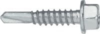 Metallbau-Selbstbohrschrauben S-MD 01 LSS Selbstbohrschraube (A4 Edelstahl) ohne Unterlegscheibe für dünne bis mitteldicke Metall-Metall-Befestigungen (bis 4 mm)