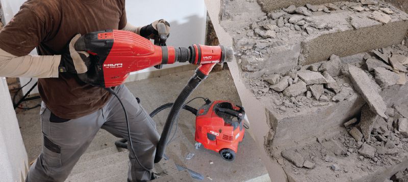 Meisselhammer TE 700-AVR SDS Max Leistungsstarker Meisselhammer SDS Max (TE-Y) für schwere Meisselarbeiten in Beton und Mauerwerk, mit aktiver Vibrationsreduktion (AVR) Anwendungen 1