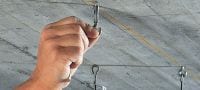HA 8 Tassello economico per gancio/anello per fissaggi sospesi nel calcestruzzo Applicazioni 2