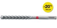 TE-CX (SDS plus) sistema metrico Punta per perforatori SDS plus (TE-CX) di alta qualità con 4 taglienti in carburo per la foratura di fori tassello in calcestruzzo con ferri di armatura