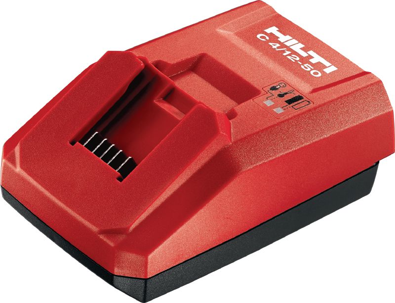 Caricatore compatto C4/12-50 Caricabatterie compatto per batterie Hilti Li-ion da 12 V