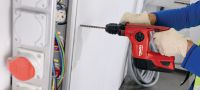 TE 4-A22 Perforatore cordless da 22 V compatto con maniglia a D per una superiore maneggevolezza nelle applicazioni in serie Applicazioni 3