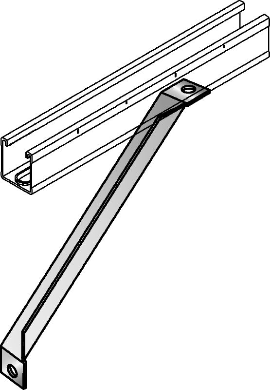 Supporto angolare MM-AB Supporto angolare per staffe del sistema MM