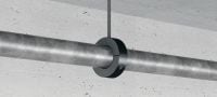 Collier de serrage pour tube de réfrigération à fermeture rapide MRP-KF Attache pour tubes de qualité supérieure à isolation haute densité équipée d'une fermeture rapide innovante pour les applications de réfrigération pour charges lourdes Applications 2