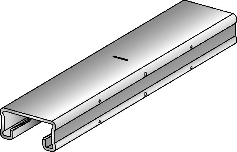 Rail MQ-21 U Rail de montage (sans tête fendue)