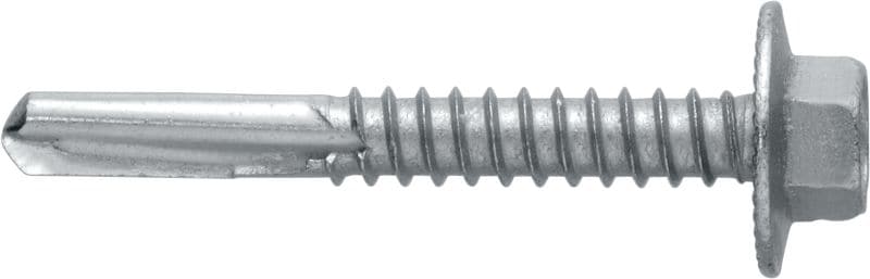 Viti autoperforanti per metallo S-MD25Z Vite autoperforante (acciaio al carbonio zincato) con flangia calettata per fissaggi di metallo su metallo spesso (fino a 15 mm)