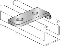 Connettore per bullone a U MQV-UB Connettore per bullone a U, da utilizzare con il sistema MQ in abbinamento con bulloni a U