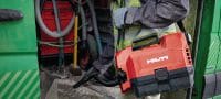 Aspiratore cordless VC 2D-22 Aspiratore compatto a secco da 22 V a batteria per la pulizia di cantiere portatile – progettato per la mobilità e il comfort dell'utente (piattaforma Nuron) Applicazioni 3