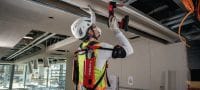 EXO-S Schulter-Exoskelett Tragbares Exoskelett für Bauarbeiten, für weniger Ermüdung im Schulter- und Nackenbereich bei Arbeiten oberhalb der Schulterhöhe Anwendungen 4