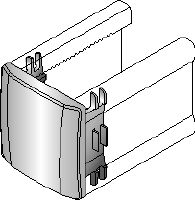 Capuchon de protection MM-E Capuchon de protection pour couvrir les extrémités des rails entretoise MM Hilti