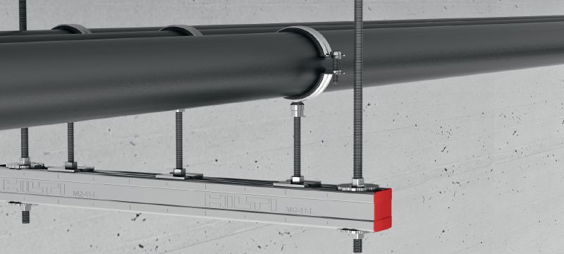 Roue trapézoïdale MQZ-TW Plaque de rail réglable galvanisée de qualité supérieure pour les applications de trapèze Applications 1