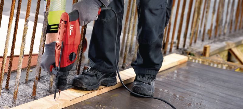 Bohrhammer TE 3-C Leistungsstarker SDS plus Bohrhammer mit Kabel zum Hammerbohren, Bohren ohne Schlag und Meisseln Anwendungen 1