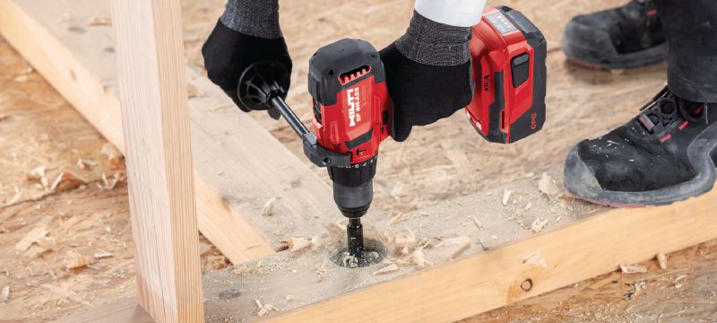 SF 6H-A22 (02) Trapano a percussione cordless da 22V con ATC e frizione elettronica per utilizzo universale su legno, metallo, muratura e altri materiali Applicazioni 1