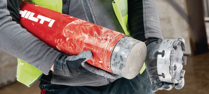 X-Change Bohrkronenkörper (BL) X-Change Rohr (inkl. Hilti BL Einsteckende für schnellen Wechsel) Anwendungen 1