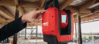 Strumento di layout digitale PLT 300 Strumento di layout edile automatico per velocizzare la palinatura in cantiere usando metodi digitali e BIM Applicazioni 4