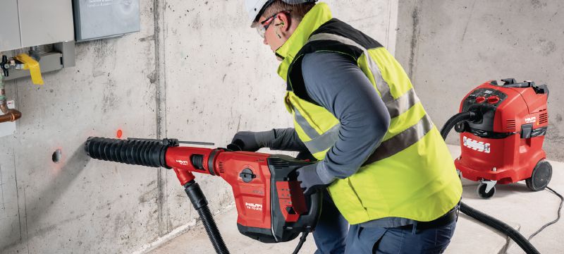 Bohrhammer TE 70-ATC/AVR Sehr leistungsstarker Bohrhammer SDS Max (TE-Y) für schwere Bohr- und Meisselarbeiten in Beton Anwendungen 1